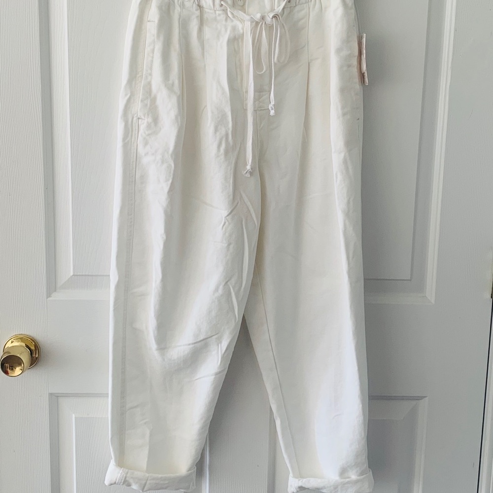 free people white pants